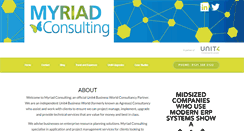 Desktop Screenshot of myriad.org.uk