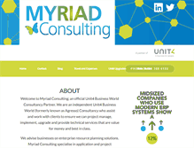 Tablet Screenshot of myriad.org.uk
